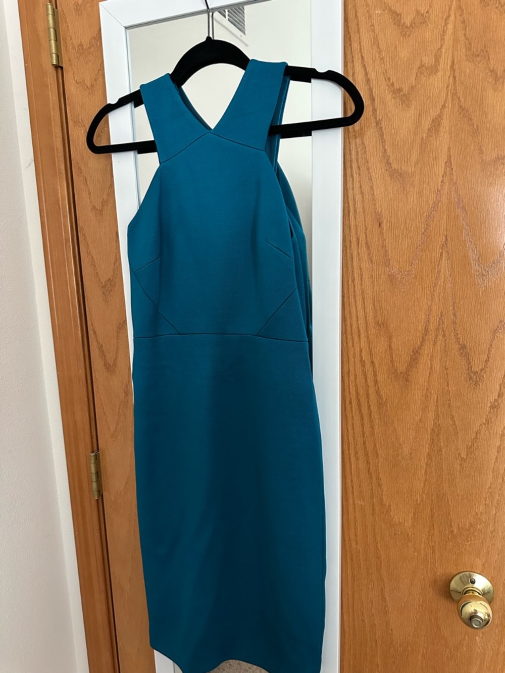 Classiques Entier Teal Midi Sheath Dress